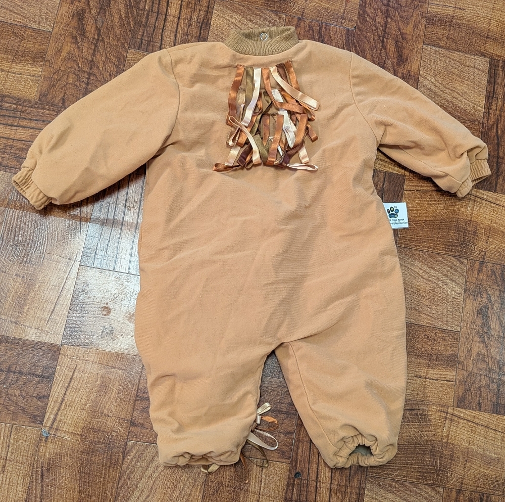 Tom Arma Vintage 2004 Lion Halloween Baby Costume Posable Tail 12-18 Months